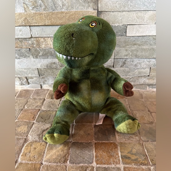 Gabe the Green Dinosaur Plush Toy - Picture 2 of 8